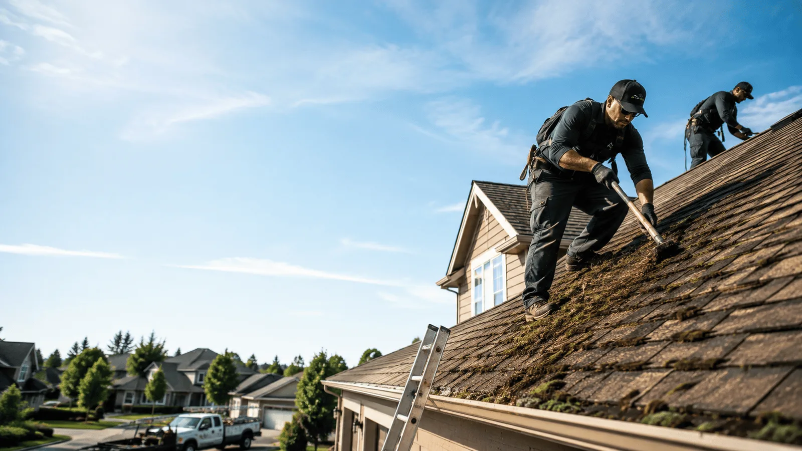 Roof Moss Removal in Marion, NC near me